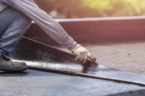 Professional Crawl Space Encapsulation technician working in Ridgeway, OH
